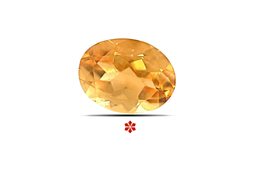 Citrine 9x7 MM 1.8 carats