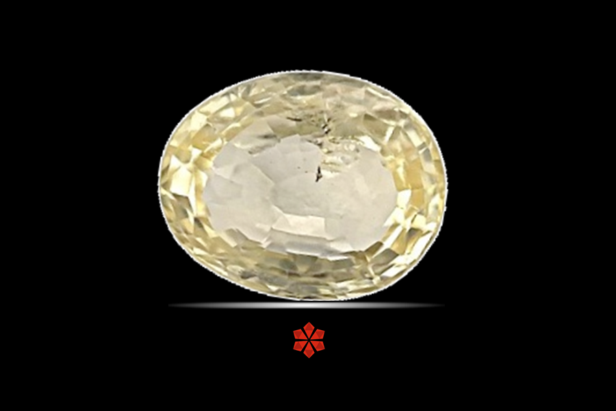 Yellow Sapphire (Pushparag) 7x6 MM 1.61 carats