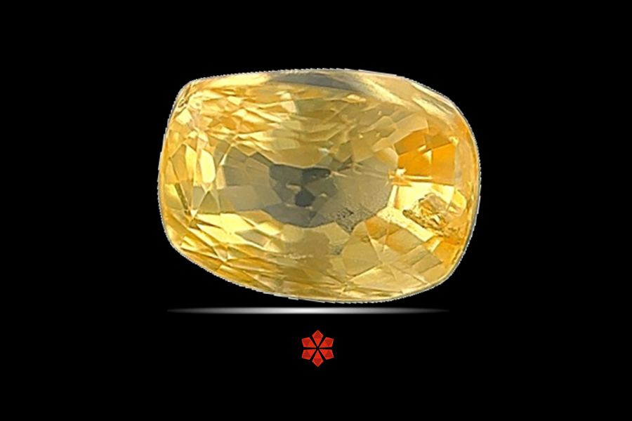 Yellow Sapphire (Pushparag) 7x6 MM 1.95 carats