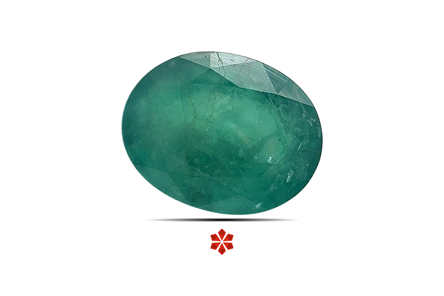 Emerald (Maragadham) 9x7 MM 2.22 carats