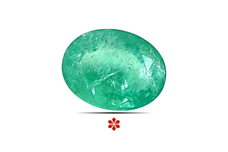 Emerald (Maragadham) 10x8 MM 2.15 carats