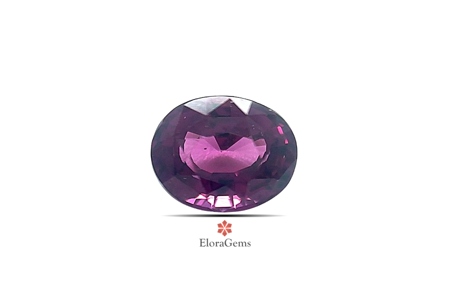 Rhodolite Garnet 9x7 MM 2.45 carats