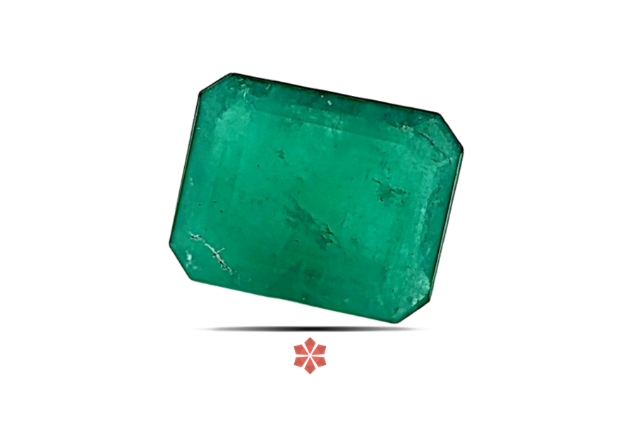 Emerald (Maragadham) 7x6 MM 0.99 carats