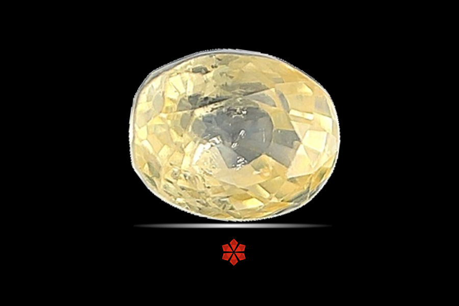 Yellow Sapphire (Pushparag) 8x6 MM 2.48 carats