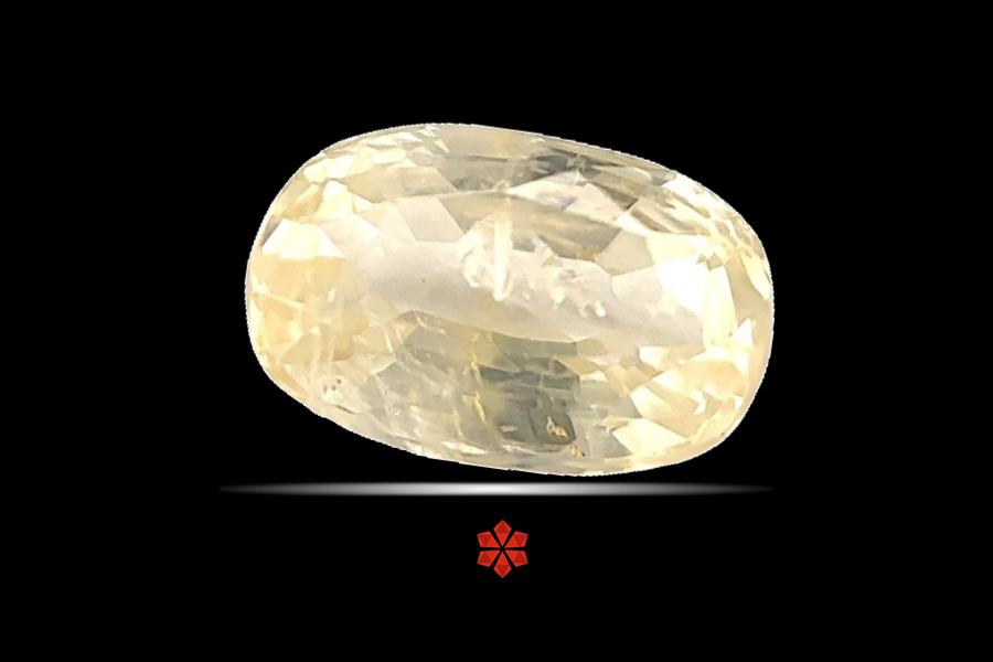 Yellow Sapphire (Pushparag) 10x6 MM 2.81 carats