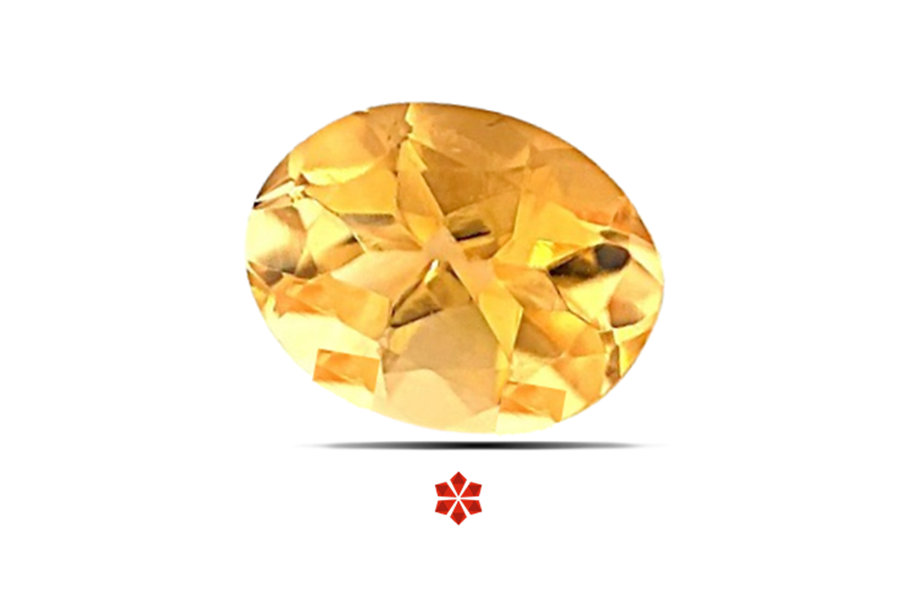 Citrine 9x7 MM 1.7 carats