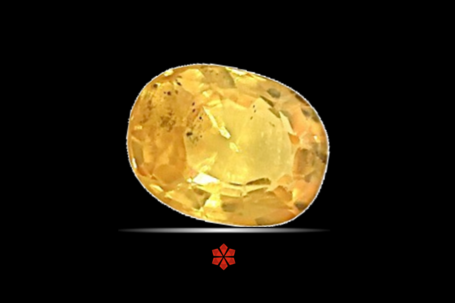 Yellow Sapphire (Pushparag) 7x5 MM 1.04 carats