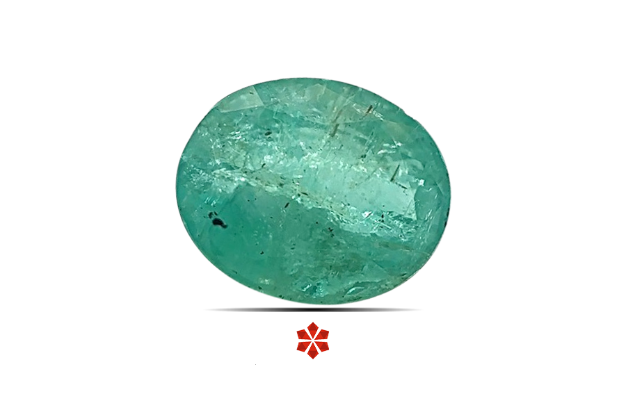 Emerald (Maragadham) 10x8 MM 2.98 carats