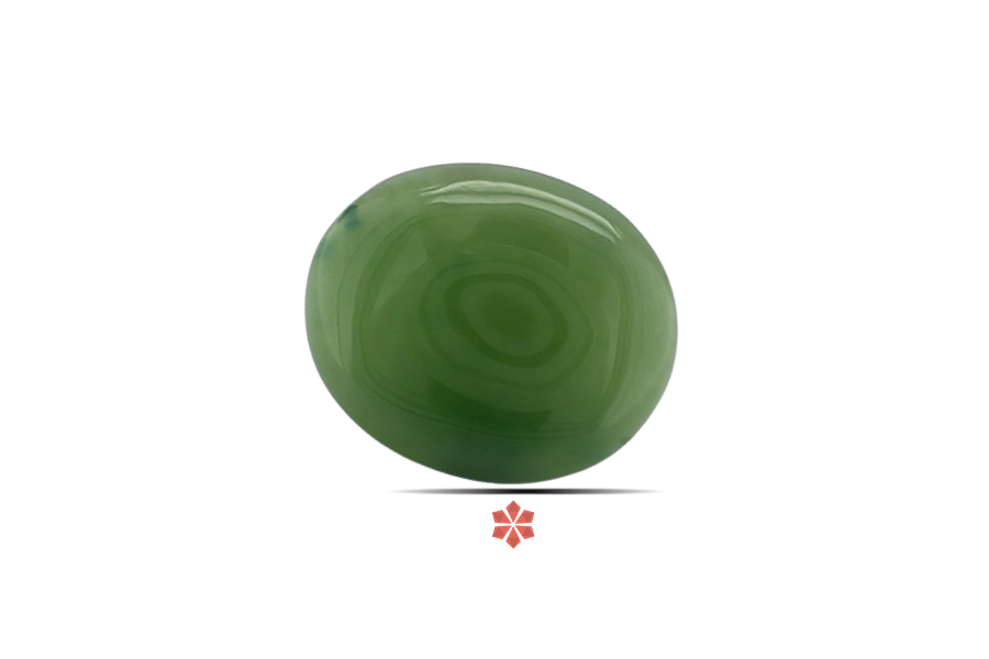 Jade 12x10 MM 3.37 carats