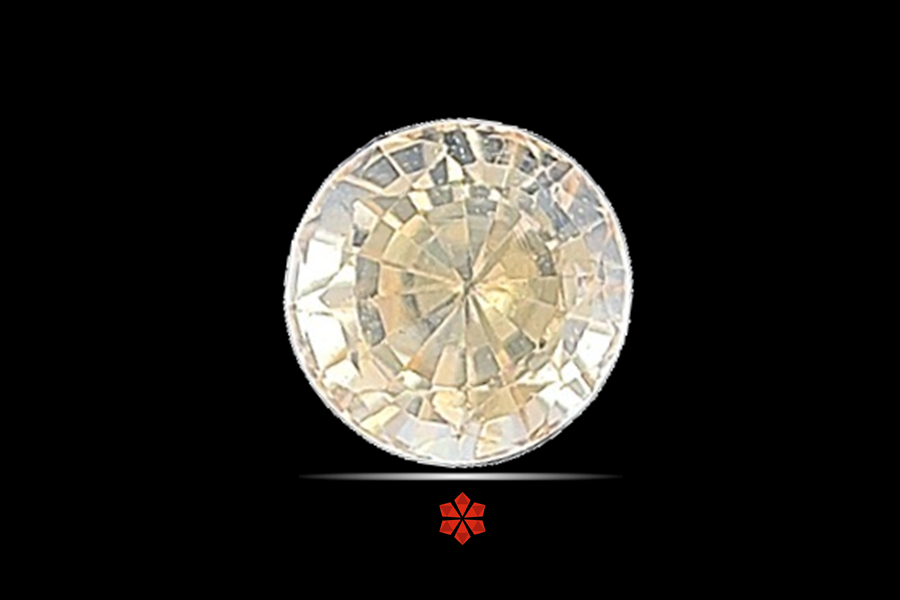 Yellow Sapphire (Pushparag) 5x5 MM 0.54 carats
