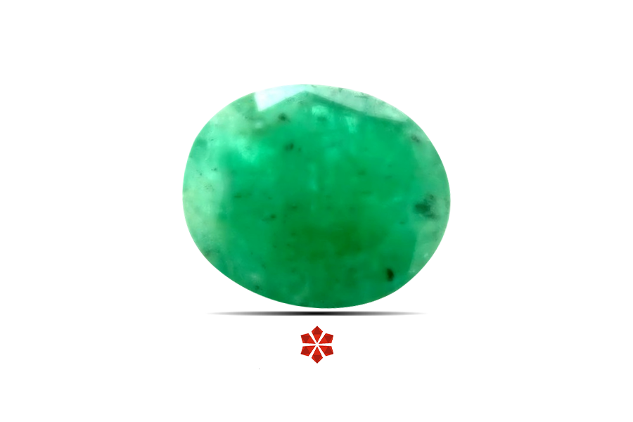 Emerald (Maragadham) 12x10 MM 4.96 carats