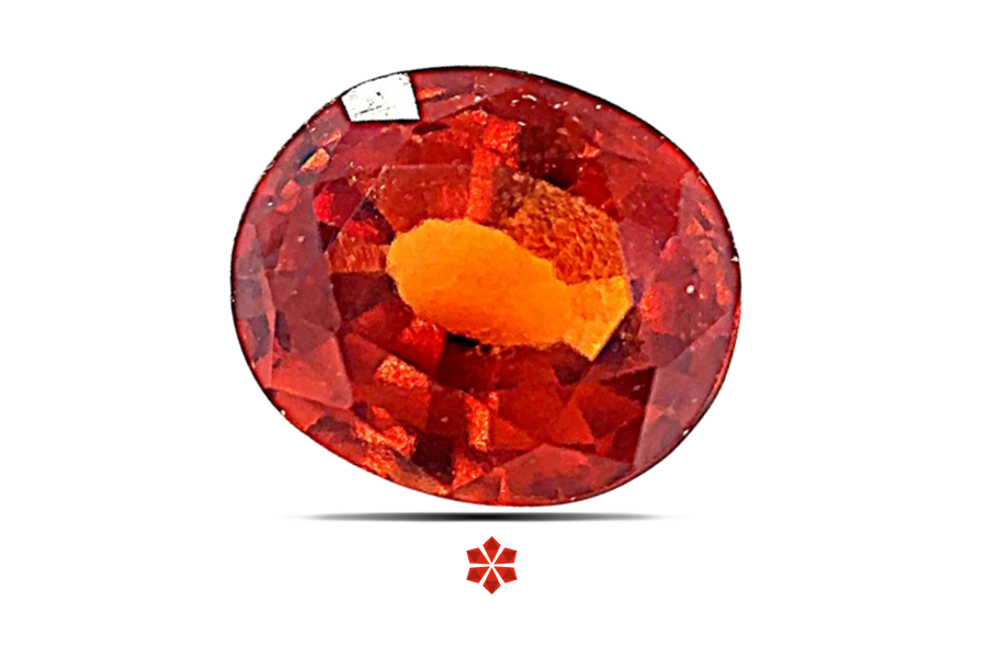 Hessonite (Gomed) 8x7 MM 2.34 carats