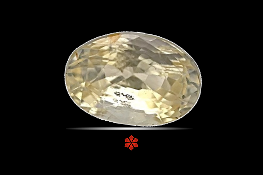 Yellow Sapphire (Pushparag) 9x6 MM 2.14 carats