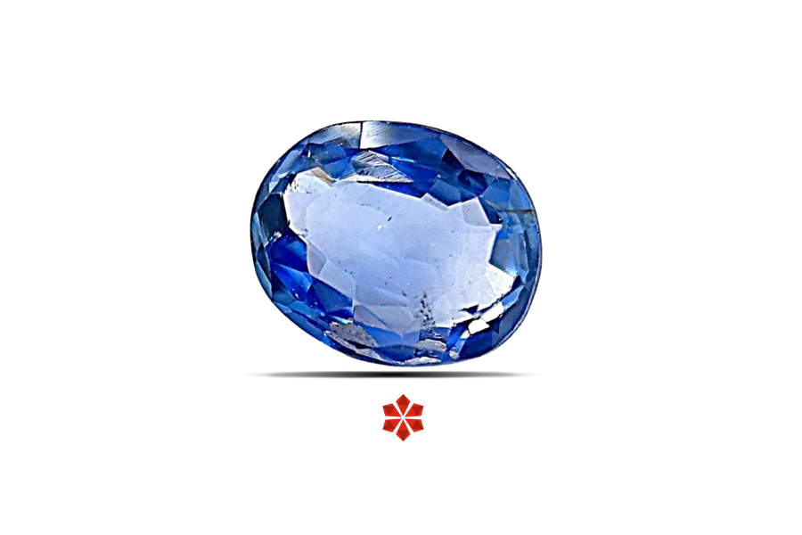 Blue Sapphire (Neelam) 7x6 MM 1.06 carats