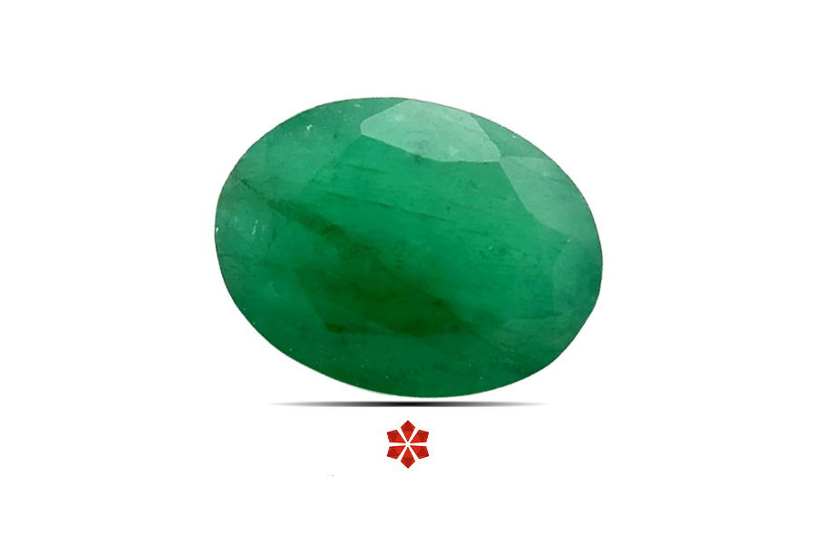 Emerald (Maragadham) 8x6 MM 1.5 carats