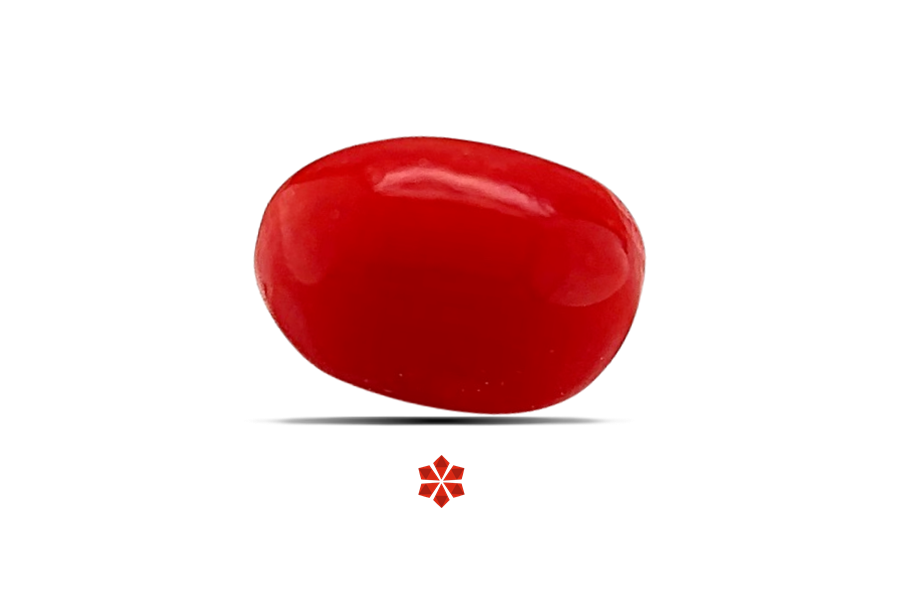 Red Coral (Pavalam) 7x5 MM 0.92 carats