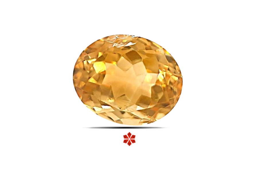 Citrine 11x9 MM 4.19 carats