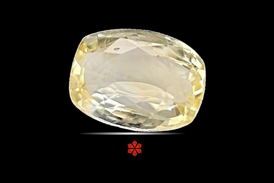 Yellow Sapphire (Pushparag) 12x9 MM 5.83 carats