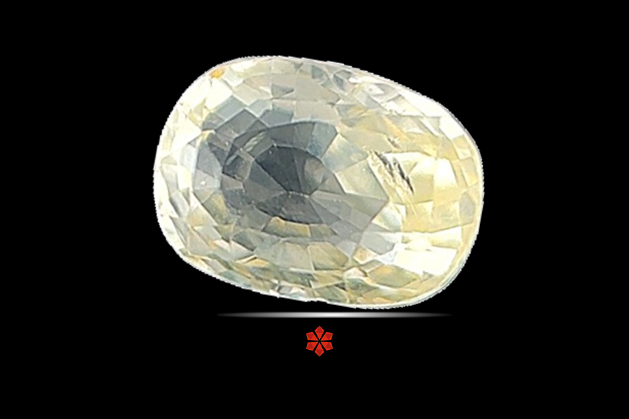 Yellow Sapphire (Pushparag) 7x5 MM 1.62 carats