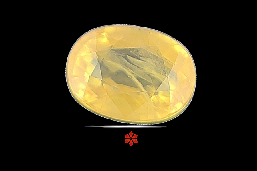 Yellow Sapphire (Pushparag) 8x6 MM 1.73 carats