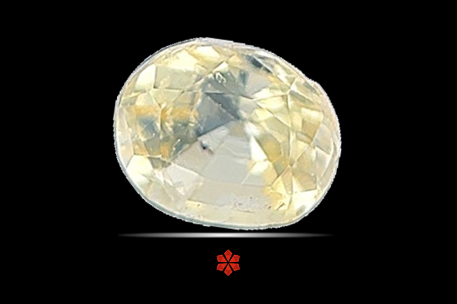 Yellow Sapphire (Pushparag) 6x5 MM 0.84 carats