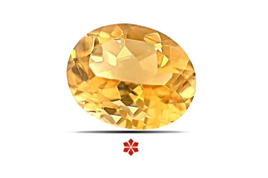 Citrine 11x9 MM 3.35 carats