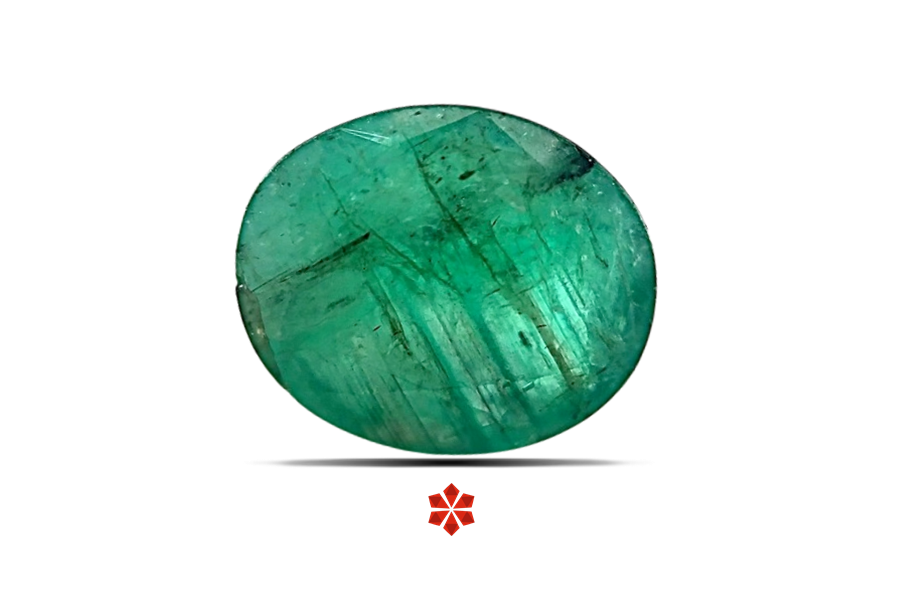 Emerald (Maragadham) 12x10 MM 6.38 carats