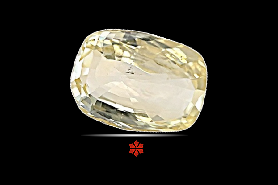 Yellow Sapphire (Pushparag) 9x7 MM 2.1 carats