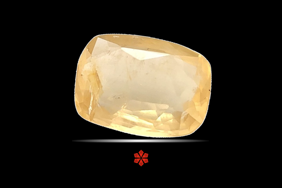 Yellow Sapphire (Pushparag) 10x7 MM 2.91 carats