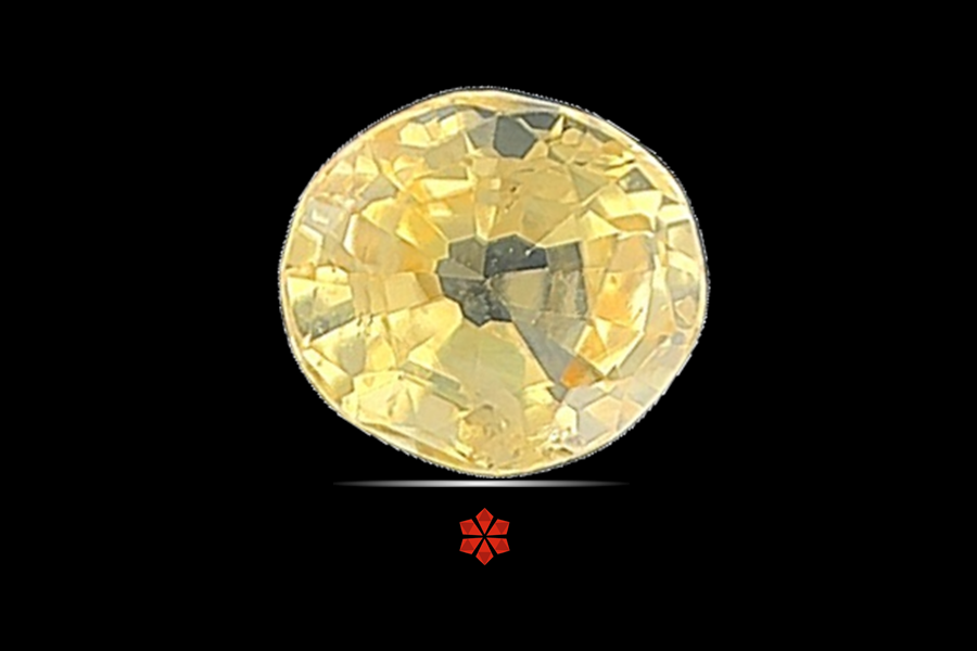 Yellow Sapphire (Pushparag) 5x5 MM 0.85 carats