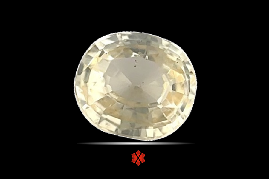 Yellow Sapphire (Pushparag) 6x6 MM 1.01 carats