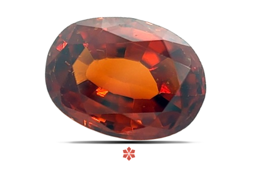Hessonite (Gomed) 10x7 MM 3.1 carats
