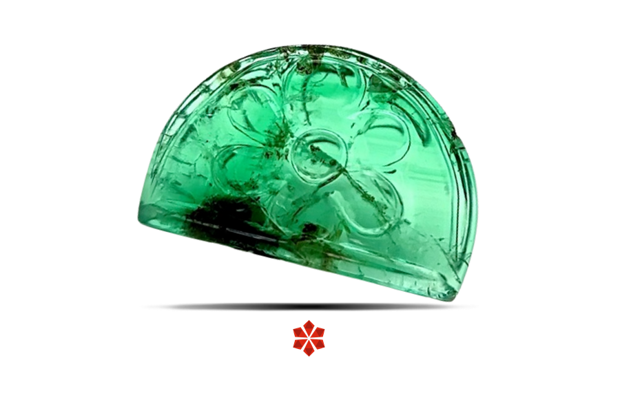 Emerald (Maragadham) 12x8 MM 2.93 carats