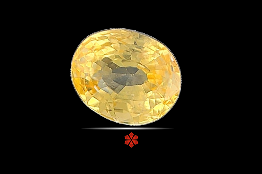 Yellow Sapphire (Pushparag) 7x6 MM 1.84 carats