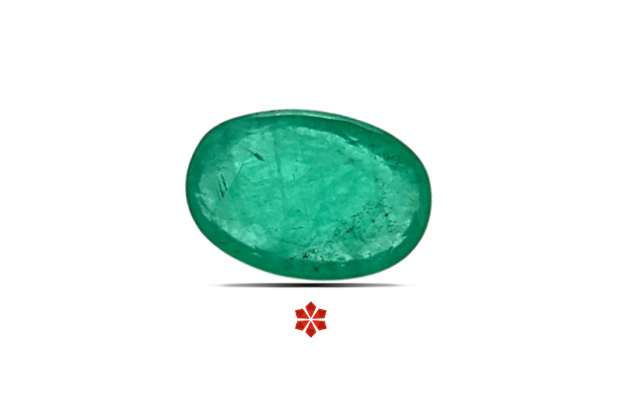 Emerald (Maragadham) 7x5 MM 0.74 carats