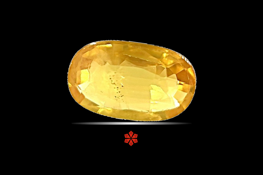 Yellow Sapphire (Pushparag) 9x0 MM 1.96 carats