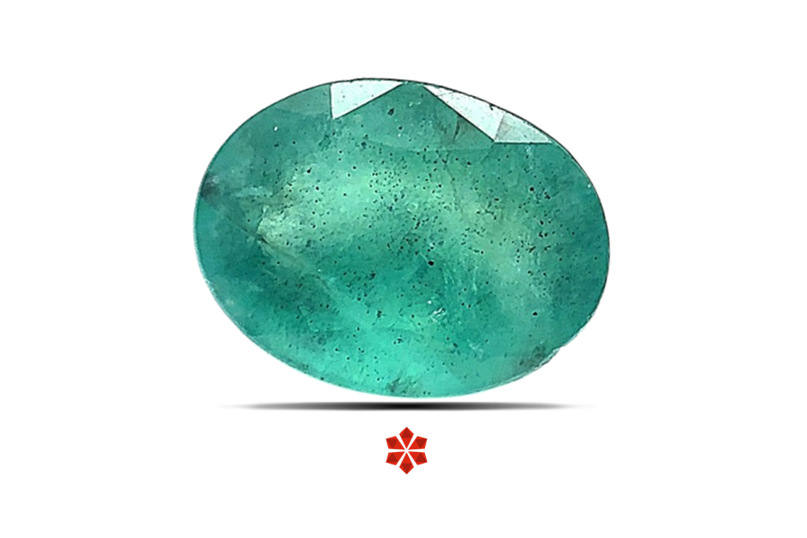 Emerald (Maragadham) 11x9 MM 4.25 carats