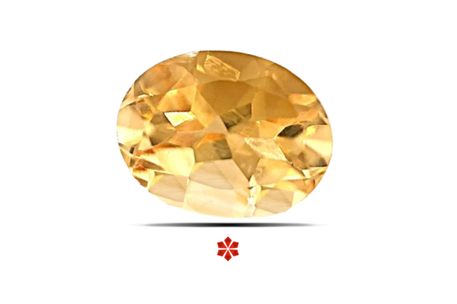 Citrine 9x7 MM 2.09 carats