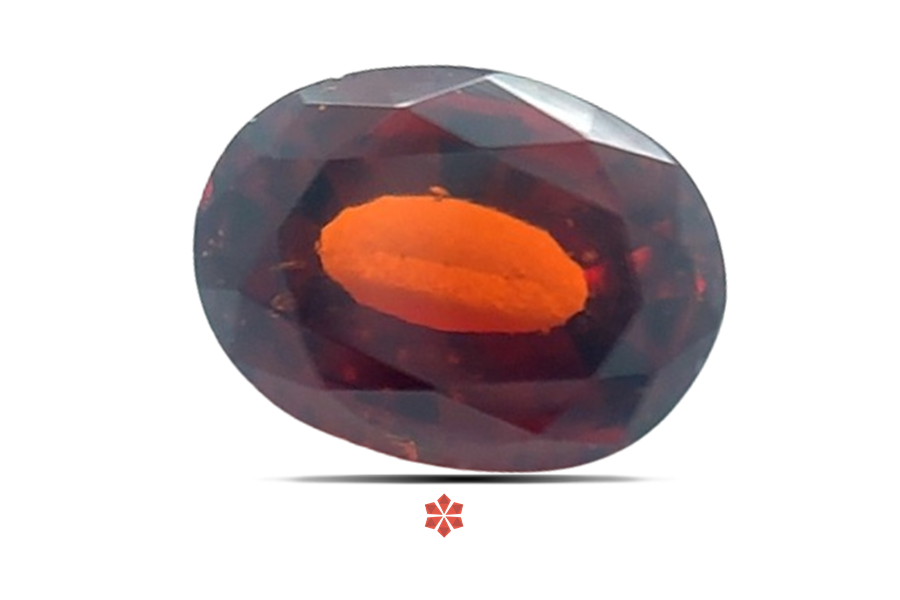 Hessonite (Gomed) 10x7 MM 3.15 carats