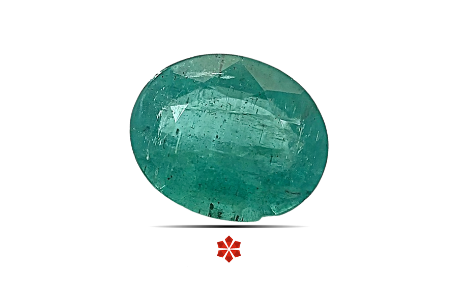 Emerald (Maragadham) 9x8 MM 2.3 carats