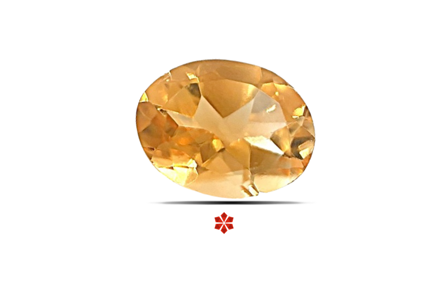 Citrine 9x7 MM 1.95 carats