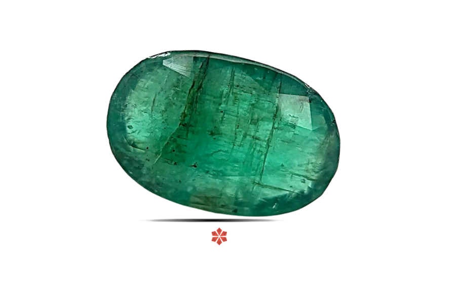 Emerald (Maragadham) 12x8 MM 3.4 carats