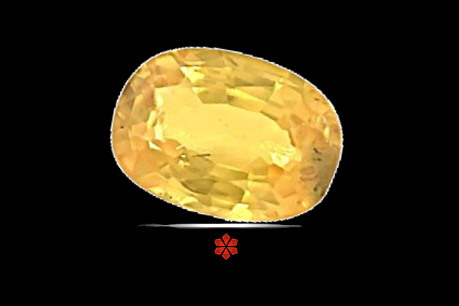 Yellow Sapphire (Pushparag) 7x5 MM 0.99 carats