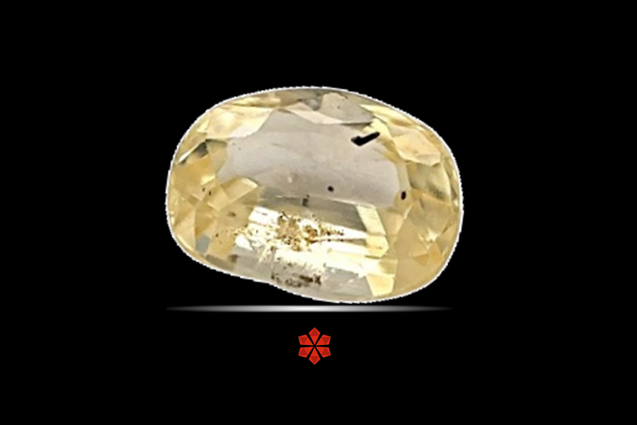 Yellow Sapphire (Pushparag) 8x6 MM 1.61 carats