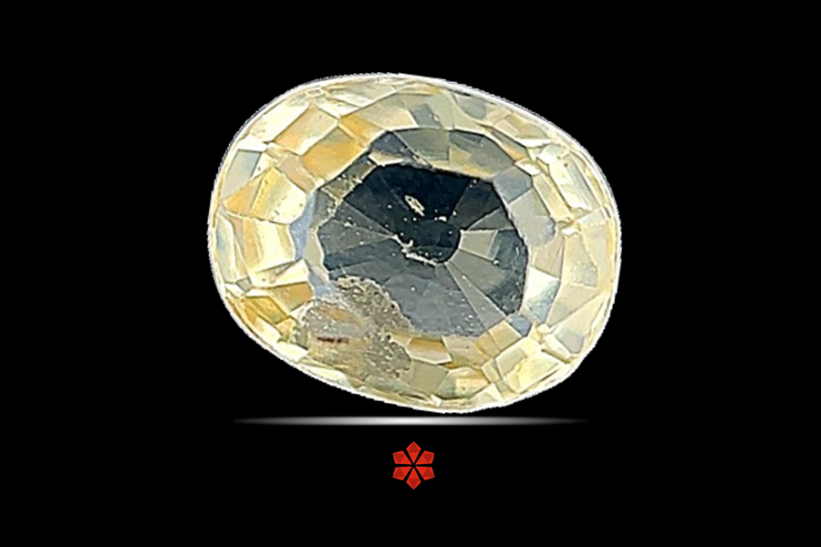 Yellow Sapphire (Pushparag) 6x5 MM 0.77 carats