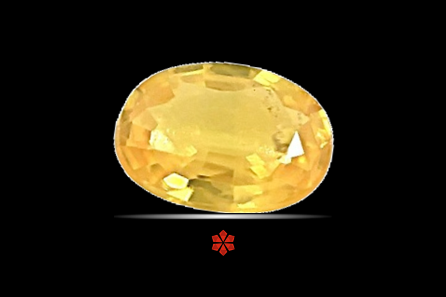 Yellow Sapphire (Pushparag) 7x5 MM 1.01 carats