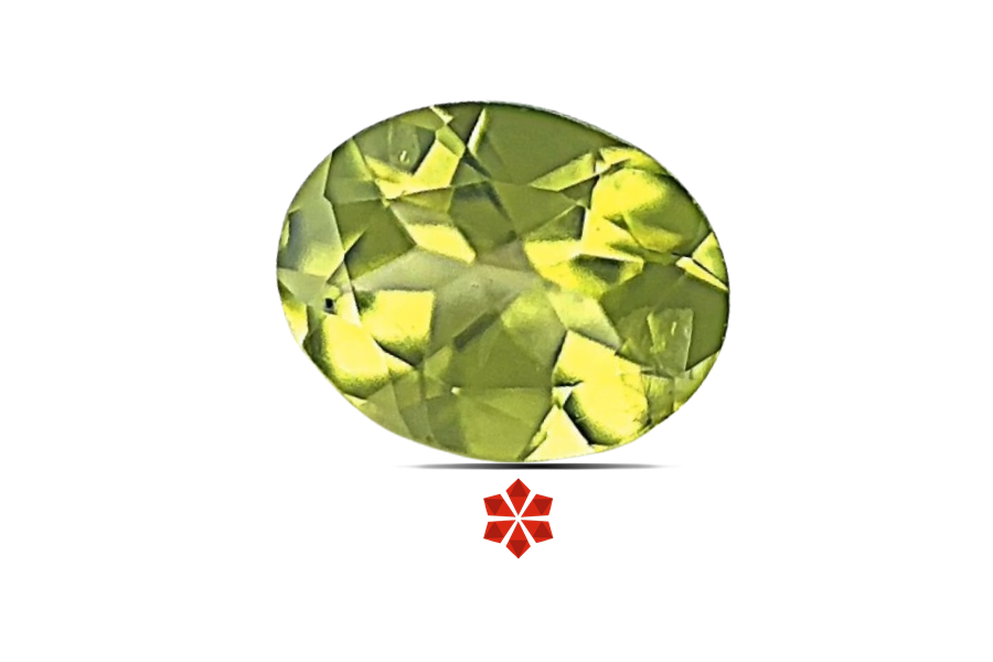Peridot 8x6 MM 1.13 carats