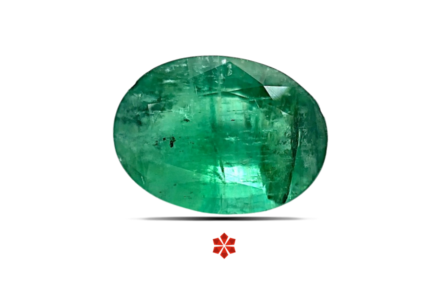 Emerald (Maragadham) 14x11 MM 6.37 carats