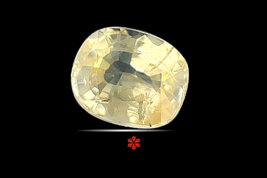 Yellow Sapphire (Pushparag) 8x7 MM 2.25 carats