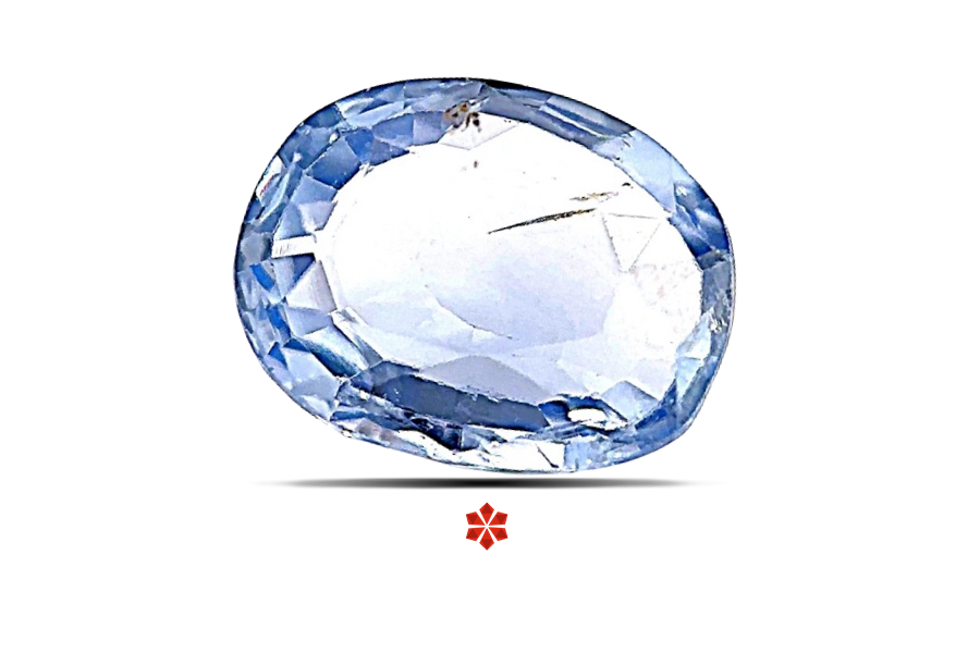 Blue Sapphire (Neelam) 8x6 MM 1.25 carats